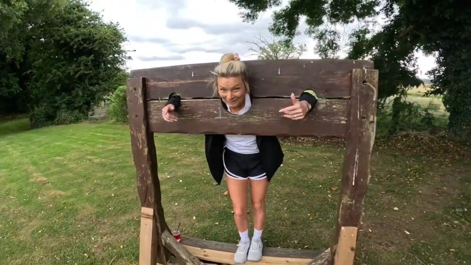 Victoria having fun during an Ian's Van Life Adventures trip